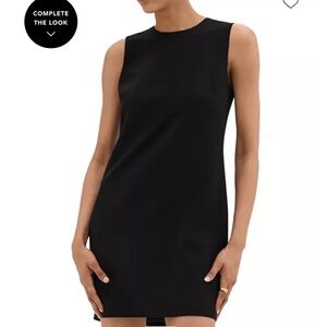Theory Black Mini Dress